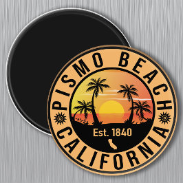 Pismo Beach California Sunset Vacation Souvenir Magnet