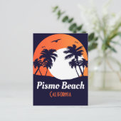 Pismo Beach California Sunset Vacation Souvenirs P Postkarte (Stehend Vorderseite)