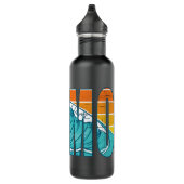 Pismo Beach California Surf Edelstahlflasche (Rechts)