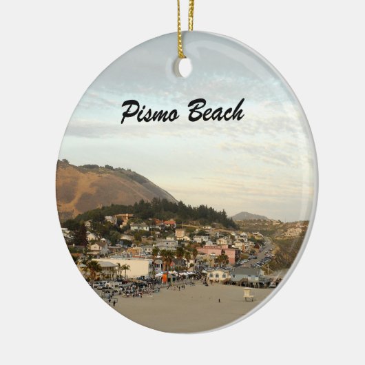 Pismo Beach California Travel Foto Keramikornament (Links)