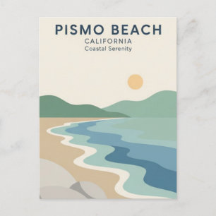 Pismo Beach Kalifornien Postkarte