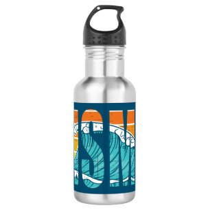 Pismo Beach Kalifornien Surfen Edelstahlflasche