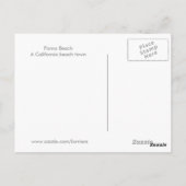 Pismo Beach, Kalifornien Travel Postkarte (Rückseite)