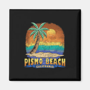 Pismo Beach Kalifornien Vintag Beunruhigtes Souven Magnet