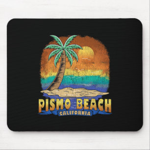 Pismo Beach Kalifornien Vintag Beunruhigtes Souven Mousepad