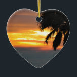 Pismo Beach Keramikornament<br><div class="desc">Herzdekoration</div>