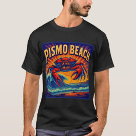 PISMO BEACH KRABBEN-MONSTER-TEE. T-Shirt