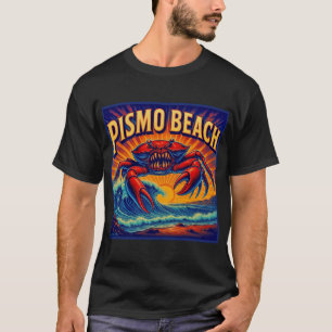 PISMO BEACH KRABBEN-MONSTER-TEE. T-Shirt