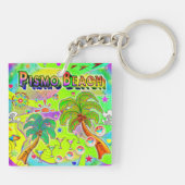 Pismo Beach Mind Focus Keychain Schlüsselanhänger (Rückseite)