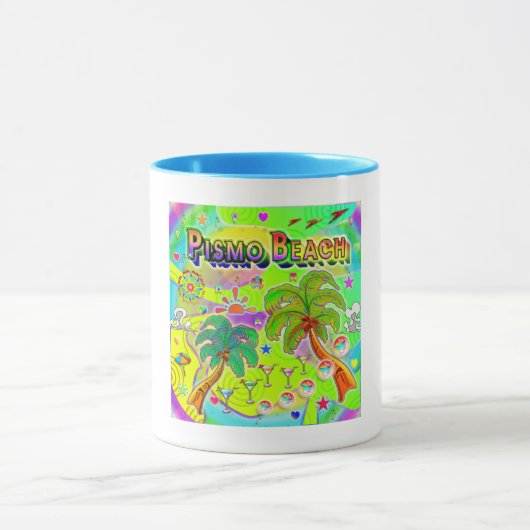 Pismo Beach Mind Focus Tasse (Zentrum)