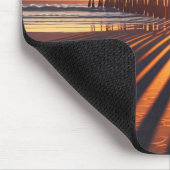 Pismo Beach Pier California Mousepad (Ecke)