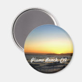 Pismo Beach Pier, in Pismo Beach, CA. Magnet (Vorderseite/Rückseite)