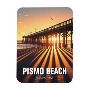 Pismo Beach Pier Kalifornien Magnet