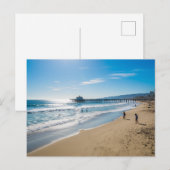 Pismo Beach Pier mittags Postkarte (Vorne/Hinten)