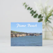 Pismo Beach Postcard! Postkarte (Stehend Vorderseite)