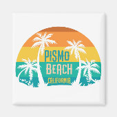 Pismo Beach Retro Magnet (Vorne)