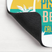Pismo Beach Retro Mousepad (Ecke)