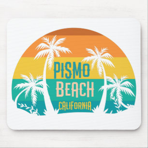 Pismo Beach Retro Mousepad