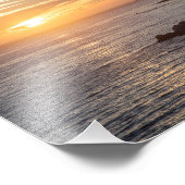 Pismo Beach Sunset Fotodruck (Ecke)