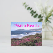 Pismo Beach Travel Postcard Postkarte (Stehend Vorderseite)