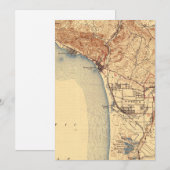 Pismo Beach Vintage Karte (Vorne/Hinten)