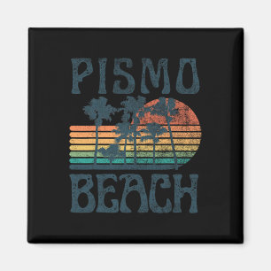 Pismo California Beach Sommerurlaub Vintage Magnet