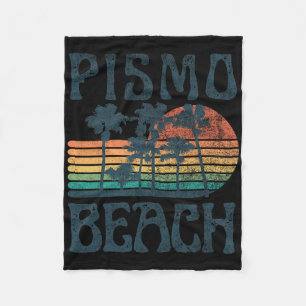 Pismo Kalifornien Strand Sommerurlaub Vintage Fleecedecke
