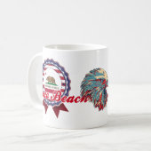 Pismo Strand, CA Kaffeetasse (Vorderseite Links)