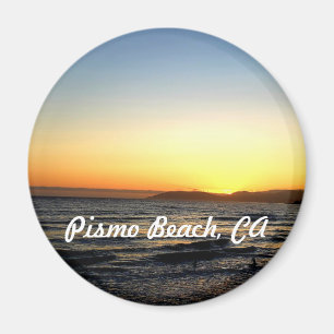 Pismo Strand-Pier, in Pismo Strand, CA Magnet