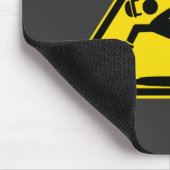 Piso Mojado Logo Mousepad (Ecke)