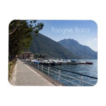 Pisogne und Iseo-See, Lombardei, Italien