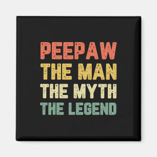 Piss piss the Man The Myth The Legend Bunnyaw Vint Magnet