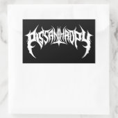Pissanthropie Death Metal Fake Band Aufkleber (Tasche)