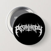 Pissanthropie Death Metal Fake Band Button (Vorne & Hinten)