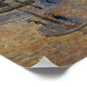 Pissarro - Avenue de l'Opera Snow Morning 1898 Poster (Ecke)