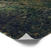 Pissarro - Bäder im Wald Poster (Ecke)