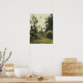 Pissarro - Bazincourt Steeple 1895 Poster (Küche)