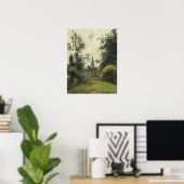 Pissarro - Bazincourt Steeple 1895 Poster (Heimbüro)