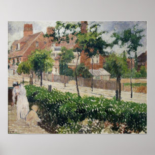 Pissarro - Bedford Park Bath Road London 1897 Poster