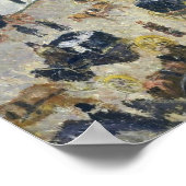 Pissarro - Boulevard Des Italiens Morning Sunlight Poster (Ecke)