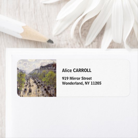 Pissarro - Boulevard Montmartre, Frühjahr (Insitu)