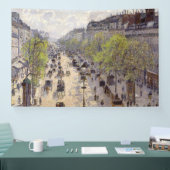 Pissarro - Boulevard Montmartre, Frühjahr Banner (Messe)
