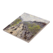 Pissarro - Boulevard Montmartre, Frühjahr Fliese (Seite)