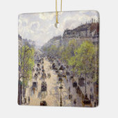 Pissarro - Boulevard Montmartre, Frühjahr Keramikornament (Links)