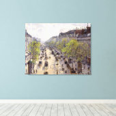 Pissarro - Boulevard Montmartre, Frühjahr Leinwanddruck (Insitu (Holzboden))
