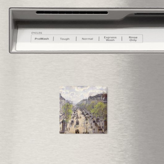 Pissarro - Boulevard Montmartre, Frühjahr Magnet (In Situ (Geschirrspüler))