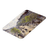 Pissarro - Boulevard Montmartre, Frühjahr Magnet (Linke Seite)