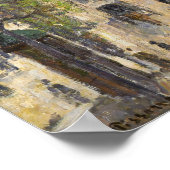 Pissarro - Boulevard Montmartre Frühjahr Poster (Ecke)