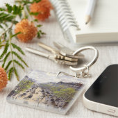 Pissarro - Boulevard Montmartre, Frühjahr Schlüsselanhänger (Vorderseite rechts)