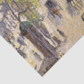 Pissarro - Boulevard Montmartre, Frühjahr Seidenpapier (Detail)